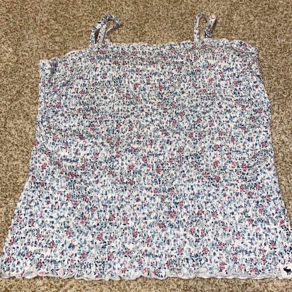 Abercrombie kids floral tube top